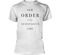 New Order - "Substance" T-shirt homme/femme unie RO8125 (XL) (Blanc)