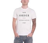 New Order T Shirt Substance Album Cover Band Logo Nouveau Officiel Homme Size S