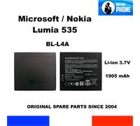 NEW ORIGINAL BATTERY MICROSOFT BL-L4A LUMIA 535 DUAL SIM 1905mAh 3,7V 7,0Wh