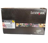X792X1YG LEXMARK X792DE CARTOUCHE DE TONER JAUNE
