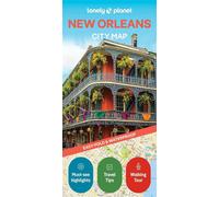 New Orleans City Map 2ed -anglais- - Lonely planet eng - Lonely Planet - Atlas / carte
