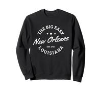 New Orleans Est. 1718 The Big Easy Louisiana Cadeau Souvenir Sweatshirt