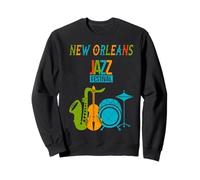 New Orleans Festival of Jazz Music Cadeau Louisiana Jazz Tee Sweatshirt
