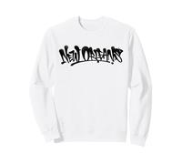 New Orleans Graffiti City Street Art Handstyle USA Souvenir Sweatshirt