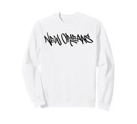 New Orleans Graffiti City Street Art Handstyle USA Souvenir Sweatshirt