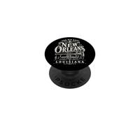 New Orleans Louisiana Big Easy Blues Music PopSockets PopGrip Adhésif