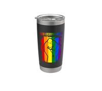New Orleans Louisiana LGBT Pride Month LGBTQ Rainbow Flag Gobelet isotherme en acier inoxydable double paroi
