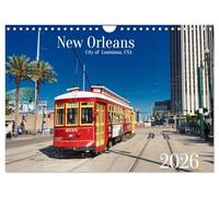 New Orleans Louisiana, USA (Wandkalender 2026 DIN A4 quer), CALVENDO Monatskalender: New Orleans at Mississippi River