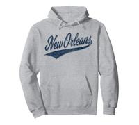 New Orleans Louisiana Varsity Script, Style RÉTRO Classique Sweat à Capuche