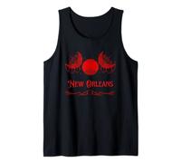 New Orleans Louisiana Witchcraft Wicca Rouge/noir Débardeur