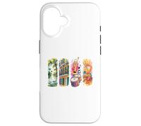 New Orleans NOLA Jazz Crawfish Bayou Art Coque pour iPhone 16