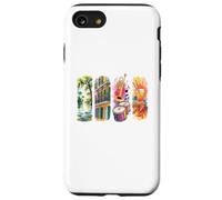 New Orleans NOLA Jazz Crawfish Bayou Art Coque pour iPhone SE (2020) / 7/8