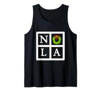 New Orleans NOLA T-Shirt Noël à la Nouvelle-Orléans NOLA Débardeur