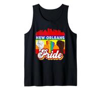 New Orleans Pride Rainbow Gay Pride Flag Funny LGBT Débardeur