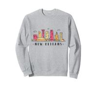 New Orleans Skyline NOLA Vintage New Orleans Louisiane Sweatshirt