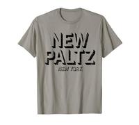 New Paltz New York - New Paltz New York Block T-Shirt