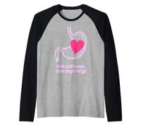New Pathways New Beginnings Cœur Ventre Design Manche Raglan