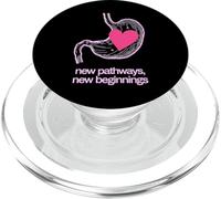 New Pathways New Beginnings Cœur Ventre Design PopSockets PopGrip pour MagSafe