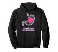 New Pathways New Beginnings Cœur Ventre Design Sweat à Capuche