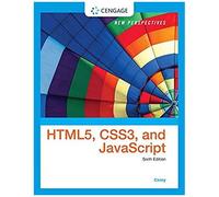 New Perspectives On Html5, Css3, And Javascript
