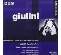 New Philharmonia Orc - Hindemith : Concert Music for Bass & Strings-Dvorak : Symphonie N°7. [Import]