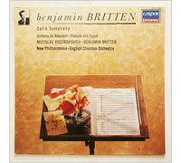 New Philharmonia Orchestra, English Chamber Orchestra - Benjamin Britten, Mstislav Rostropovich: Cello Symphony, Sinfonia Da Requiem, Prelude and Fugue [LP]