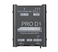 New PRO D1 Audio Isolator, Audio Current Eliminator, XLR 6.5 Isolator, Mixer Microphone Common Ground Filter