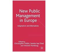 New Public Management in Europe Christopher Pollitt (Auteur)