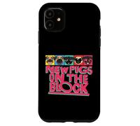 New Pugs on The Block Funny Pug Owner Pop Culture Gift Coque pour iPhone 11