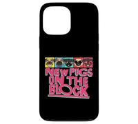 New Pugs on The Block Funny Pug Owner Pop Culture Gift Coque pour iPhone 13 Pro Max