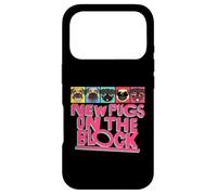 New Pugs on The Block Funny Pug Owner Pop Culture Gift Coque pour iPhone 17 Pro