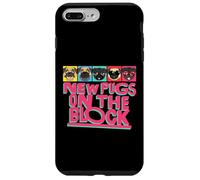 New Pugs on The Block Funny Pug Owner Pop Culture Gift Coque pour iPhone 7 Plus/8 Plus
