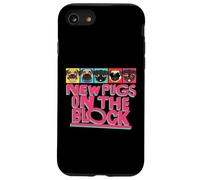 New Pugs on The Block Funny Pug Owner Pop Culture Gift Coque pour iPhone SE (2020) / 7/8