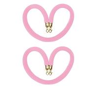 New Queue Divider VIP Stanchion Rope,60 100 150 200 250 300 Cm Crowd Control Barrier Rope, for Opening Ceremony/Concert Venues(Pink,1.2m/4ft/47inch)