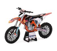 New Ray 1:12 Red Bull Ktm 450sx-f Aaron Plessinger Motorcycle Argenté