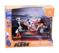 New Ray - Moto Miniature KTM RC16 Brad Binder N°33 - Réplique Fidèle Et Détaillée De La Moto Du Pilote Sud-Africain - Un Modèle De Collection Et De Jeu - Adapté Aux Enfants De 3 Ans Et Plus