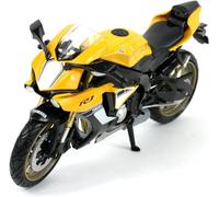 New Ray - Réplique Miniature - Moto Yamaha YZF-R1 De 2016 - Echelle 1: 12 - Modèle Réduit De Collection Et De Jeu Pour Les Fans De Moto Sportive - jaune - 57803, Colours Assorties