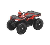 New Ray - Réplique Miniature - Polaris Sportsman XP - Véhicule Tout Terrain - Modèle Réduit De Collection Et De Jeu Pour Les Fans De Quad - Rouge - 2018 - 07363, Multicouleur