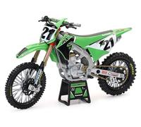 NewRay – Moto miniature Kawasaki KX 450 Jason Anderson – Échelle 1:12 – Argenté