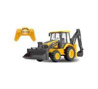 New Ray | Tractopelle Volvo BL71 Télécommandé | Engin de Chantier RC à Échelle 1:18 | Véhicule de Construction Avec Pelle Motorisée | Jouet Interactif Pour Enfant | Idée Cadeau | Dès 5 Ans | 87913