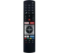 New RC4318P Replacement Remote Control -RC4318P 30101761 TV Remote Control Compatible with Telefunken smart LED TV's 30101761 RC4318P for Techwood H32T60F 32 Zoll Fernseher/Smart TV RemoteControl