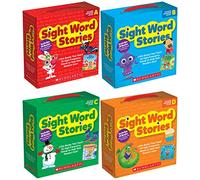 NEW RELEASE! Scholastic Sight Word Stories Guided Reading Books Set Collection (4 Sets): Level A, Level B, Level C, Level D