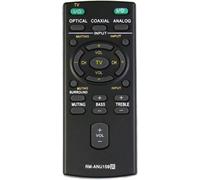New remplacé perdu Télécommande RM-ANU159 RMANU159 Compatible Sony les systèmes Audio & TV Sony modèles HTCT60,HT-CT60 câble agrafeuse et SA-CT60 câble agrafeuse SACT60