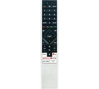 New Replacement Voice Remote Erf6P64H Erf6B64H Work For Hisense Smart 4K Ultra Mini-Led Tv 75U8Kqtuk 75U80Kqtuk 75U81Kqtuk 75U82Kqtuk 85U7Kqtuk 100U7Kqtuk 65Uxkqtuk 75Uxkqtuk 75Uxkqtuk 75Ux Qtuk