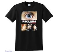 New Requiem for A Dream T Shirt 4k bluray DVD Cover Small Medium Large Or XL BlackLarge