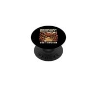 New River Gorge National Park West Virginia Design Vintage PopSockets PopGrip Adhésif