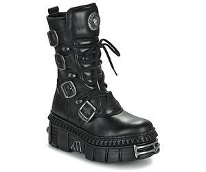 New Rock Boots WALL 1473 in Noir 42