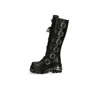 New Rock Bottes à lacets 'M-272-S1' noir, Taille 43