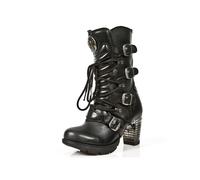 New Rock M.TR003-S1, Bottes femme - Noir-TR-A4-44, 40