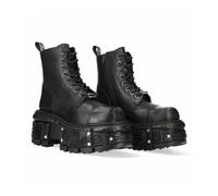 New Rock Bottes à plateforme M-tank083-c1 Mixte Adulte Noir 40 EU